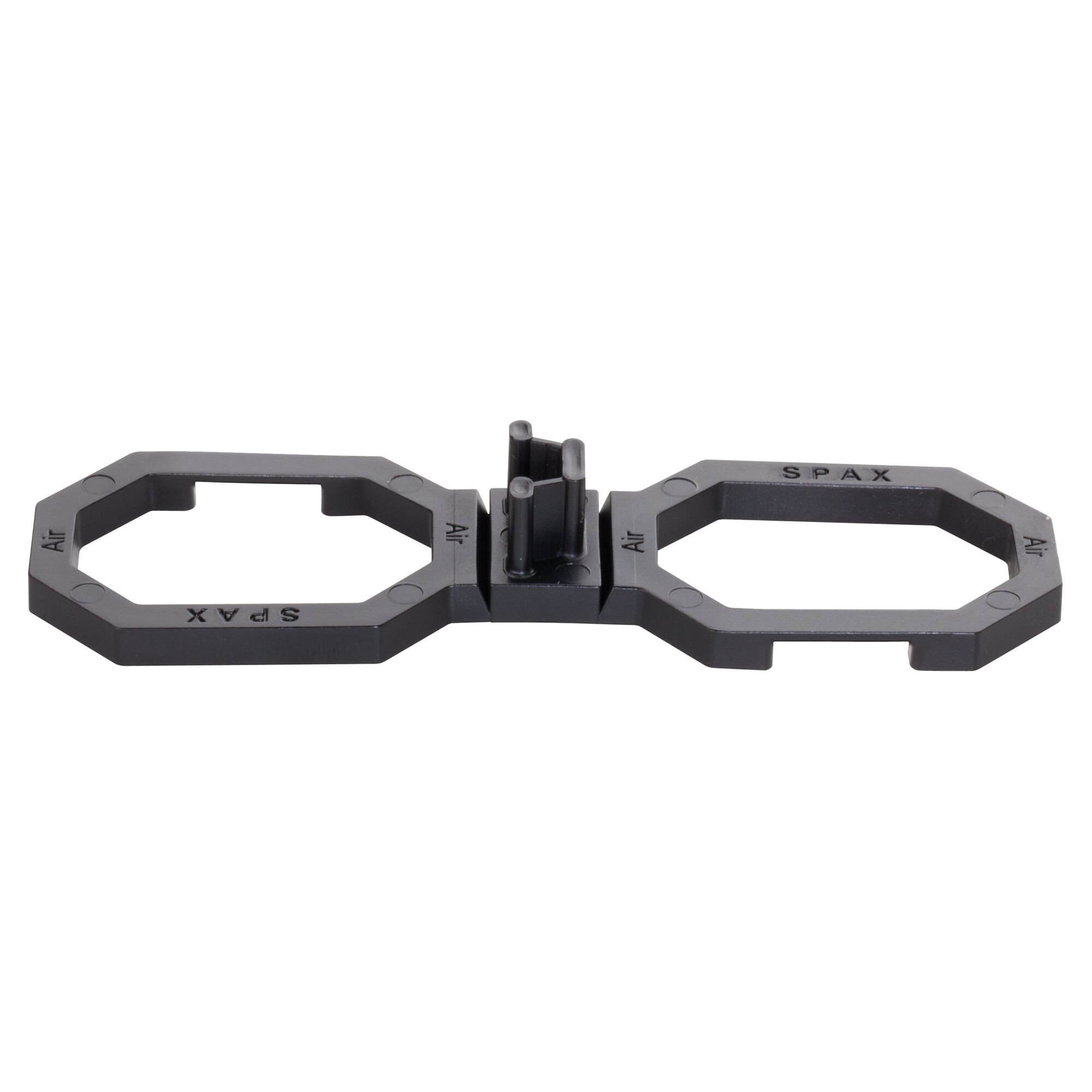 Schwarzer SPAX AIR Abstandhalter 6,5 mm