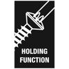 Haltefunktion einer Schraube