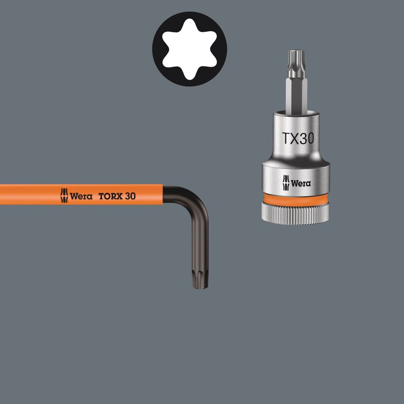 Wera TORX 30 Winkelschlüssel und Bit
