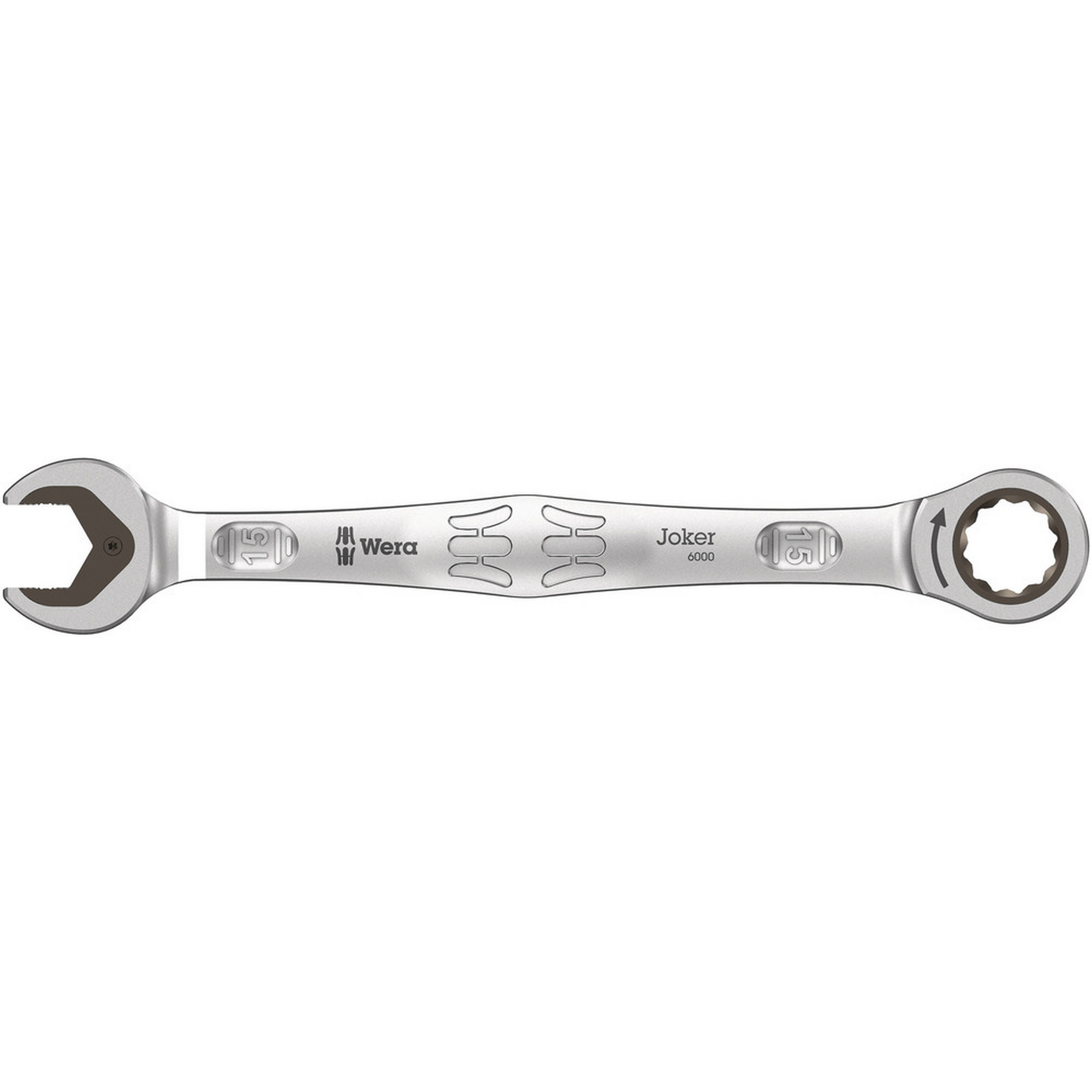Wera Joker Maul-Ringratschen-Schlüssel ‚6000‘ 15 mm mit Haltefunktion