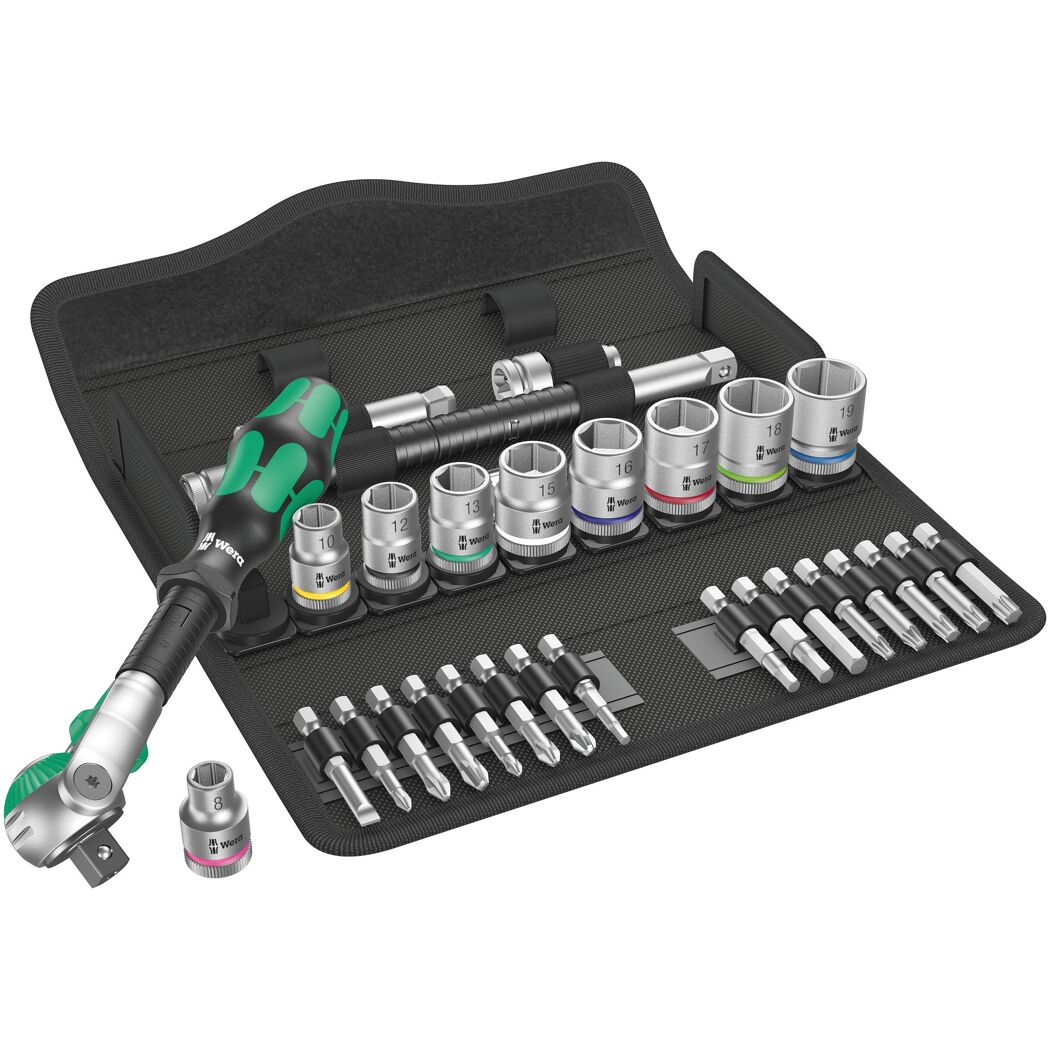 Wera Zykl Speed-Satz 3/8" 29-teilig