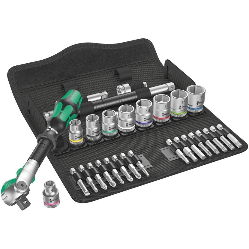 Wera Zykl Speed-Satz 3/8" 29-teilig
