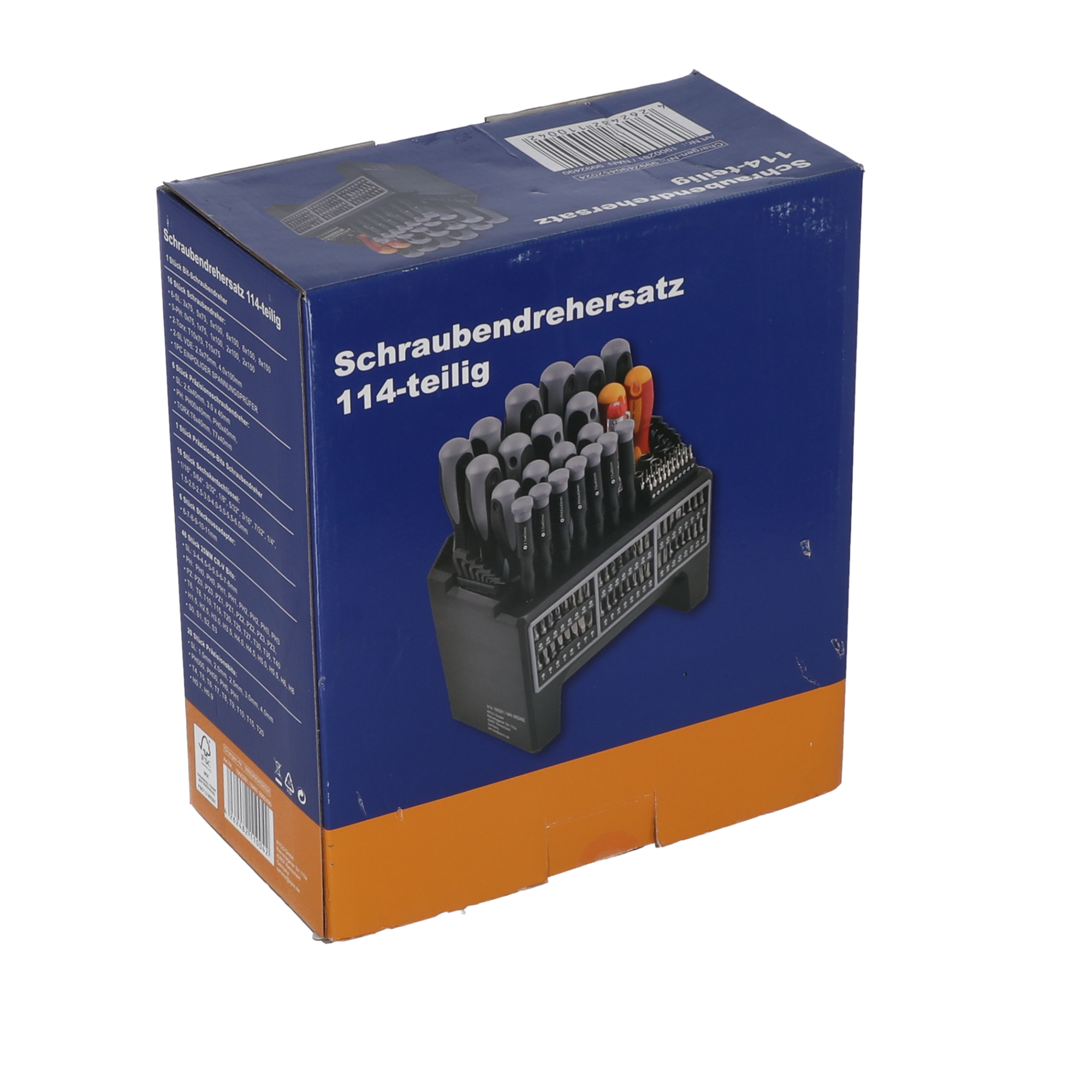 Schraubendreher-Set 114-teilig