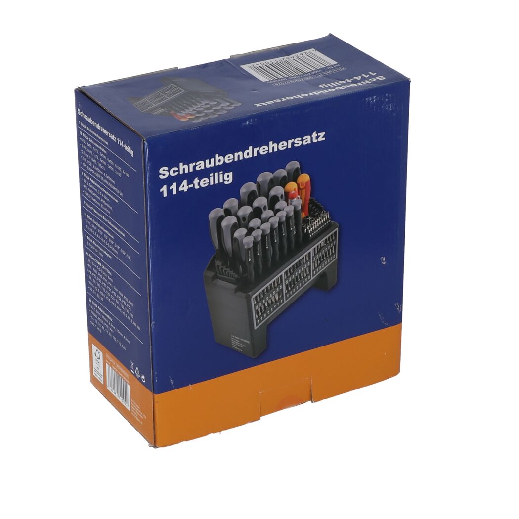 Schraubendreher-Set 114-teilig