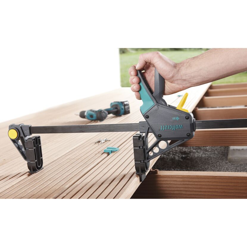 Montagezwinge für Terrassendielen 450 mm