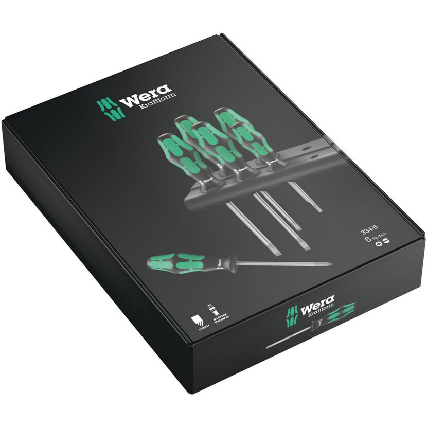 Wera Kraftform Schraubendrehersatz 334/6