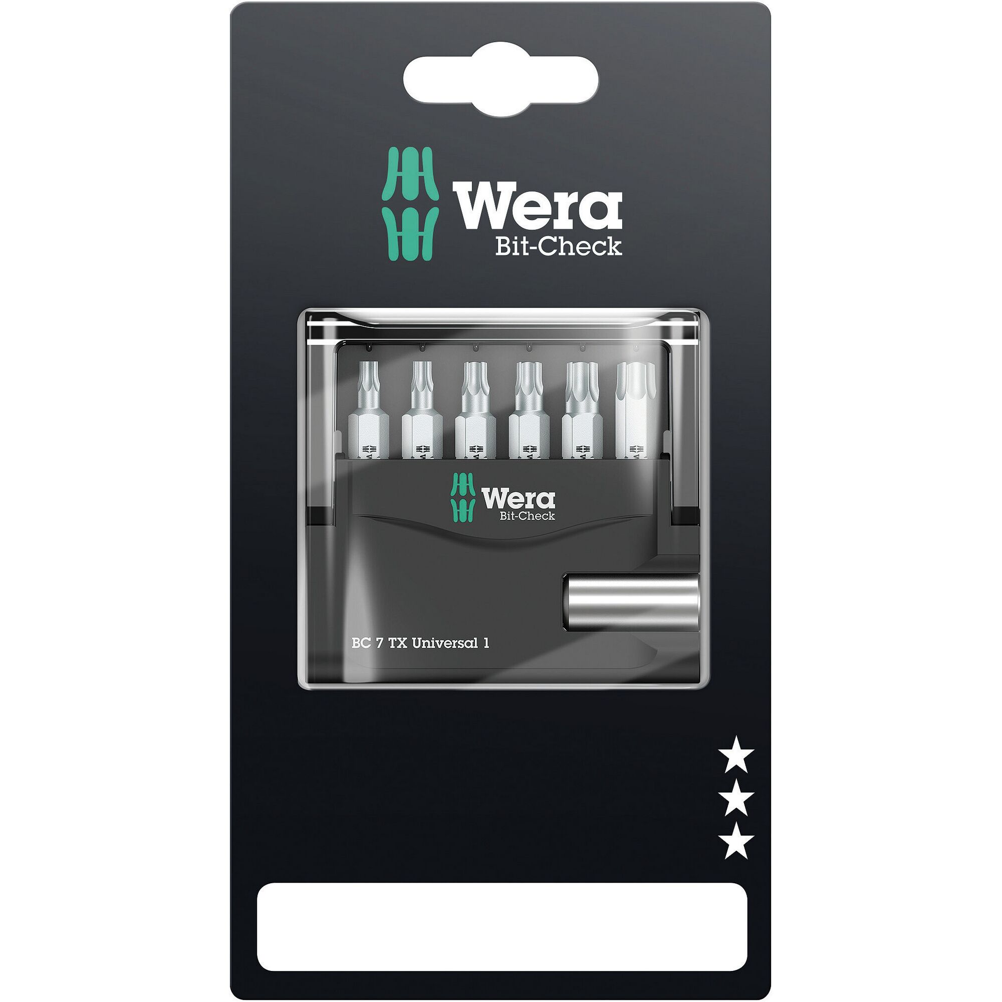 Wera Bit-Check 7 TX Universal 1