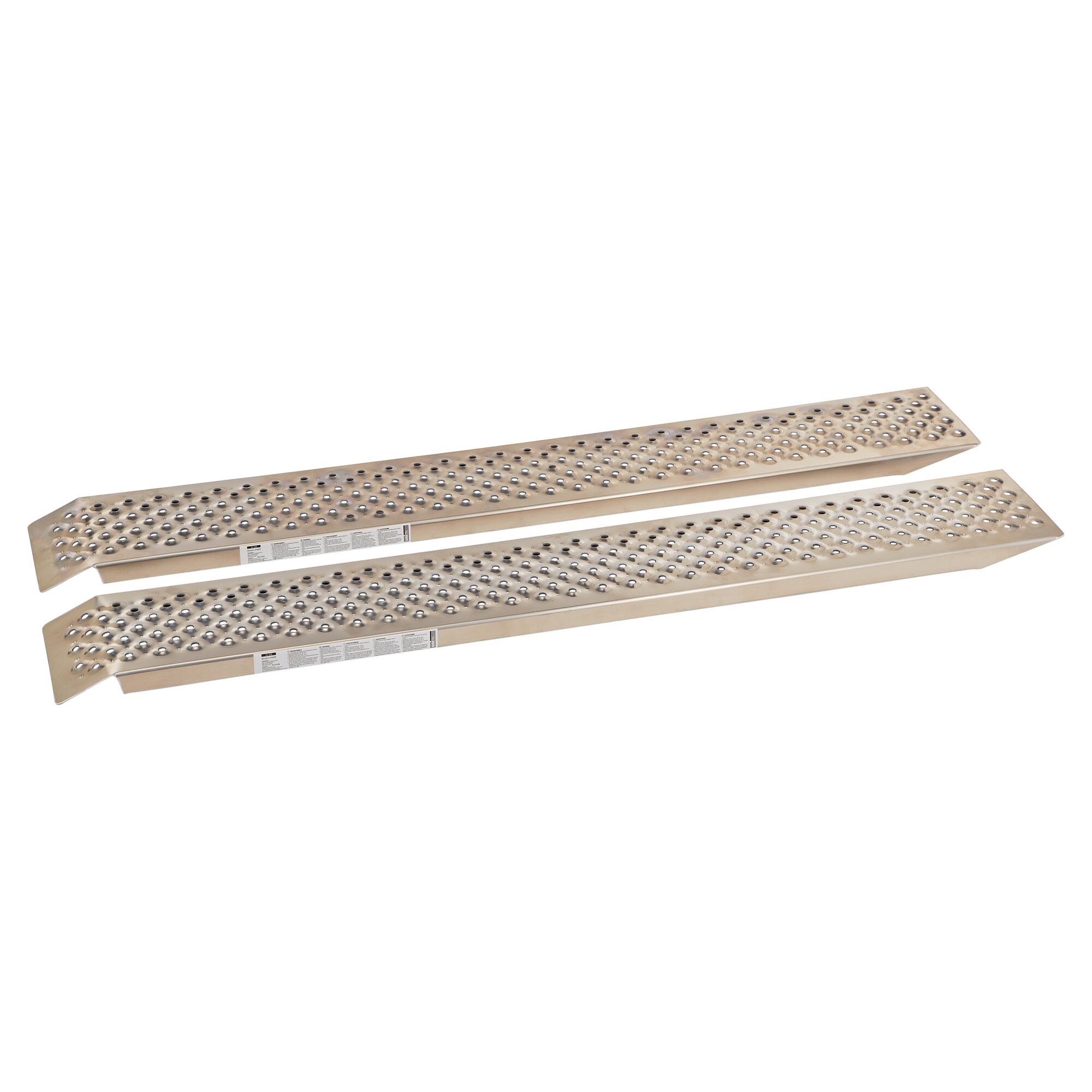 Zwei Auffahrrampen aus Aluminium