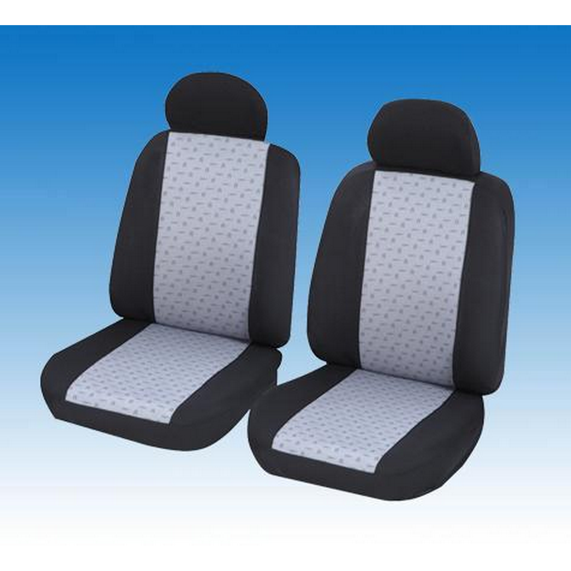ERYUE Autositzschutz,Universelles Polyester-Autositzbezug-Set, einfarbiger  Stoff, zweifarbig, Auto-Innenausstattung, Autositzschutz