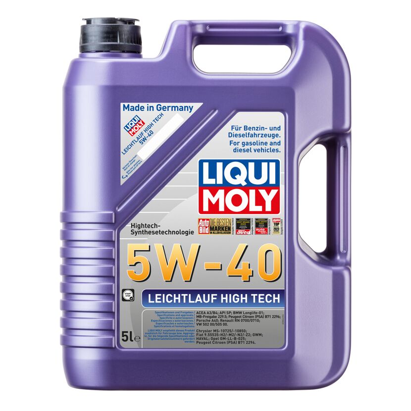 Leichtlauf-Motoröl 'High Tech 5W-40' 5 l
