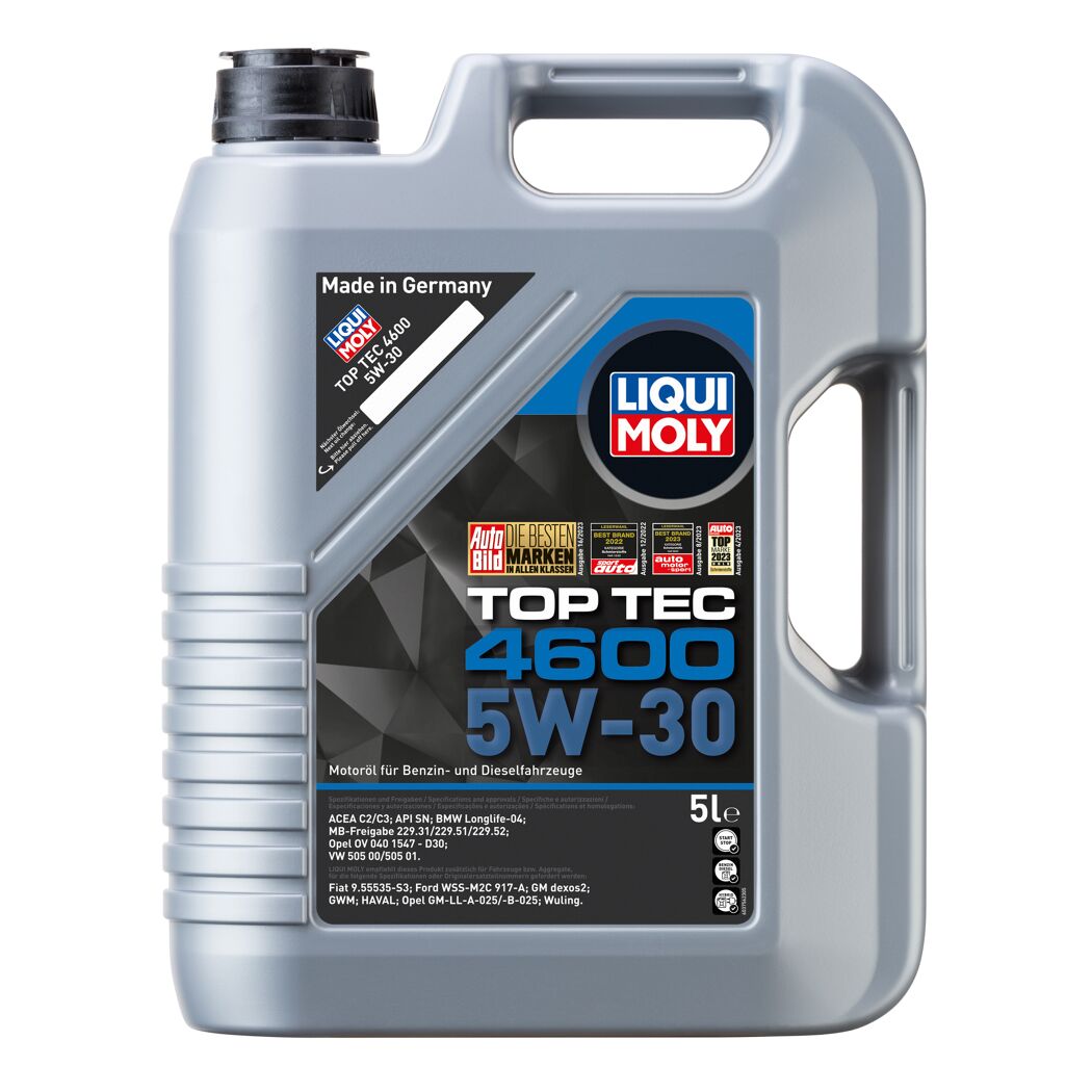 Leichtlauf-Motoröl 'Top Tec 4600' 5W-30' 5 l