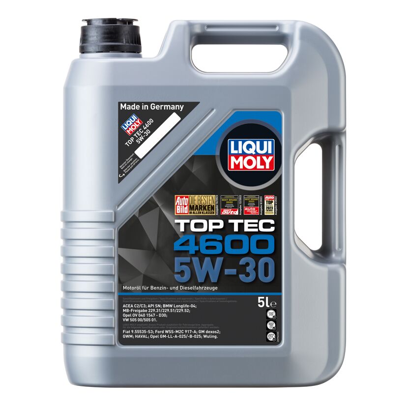 Leichtlauf-Motoröl 'Top Tec 4600' 5W-30' 5 l