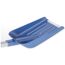 Blaue Schneeschaufel mit Metalleinsatz