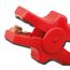 Rote Starthilfeklemme