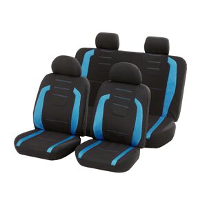 UniTec Sitzbezug-Set Fashion blau 14-teilig