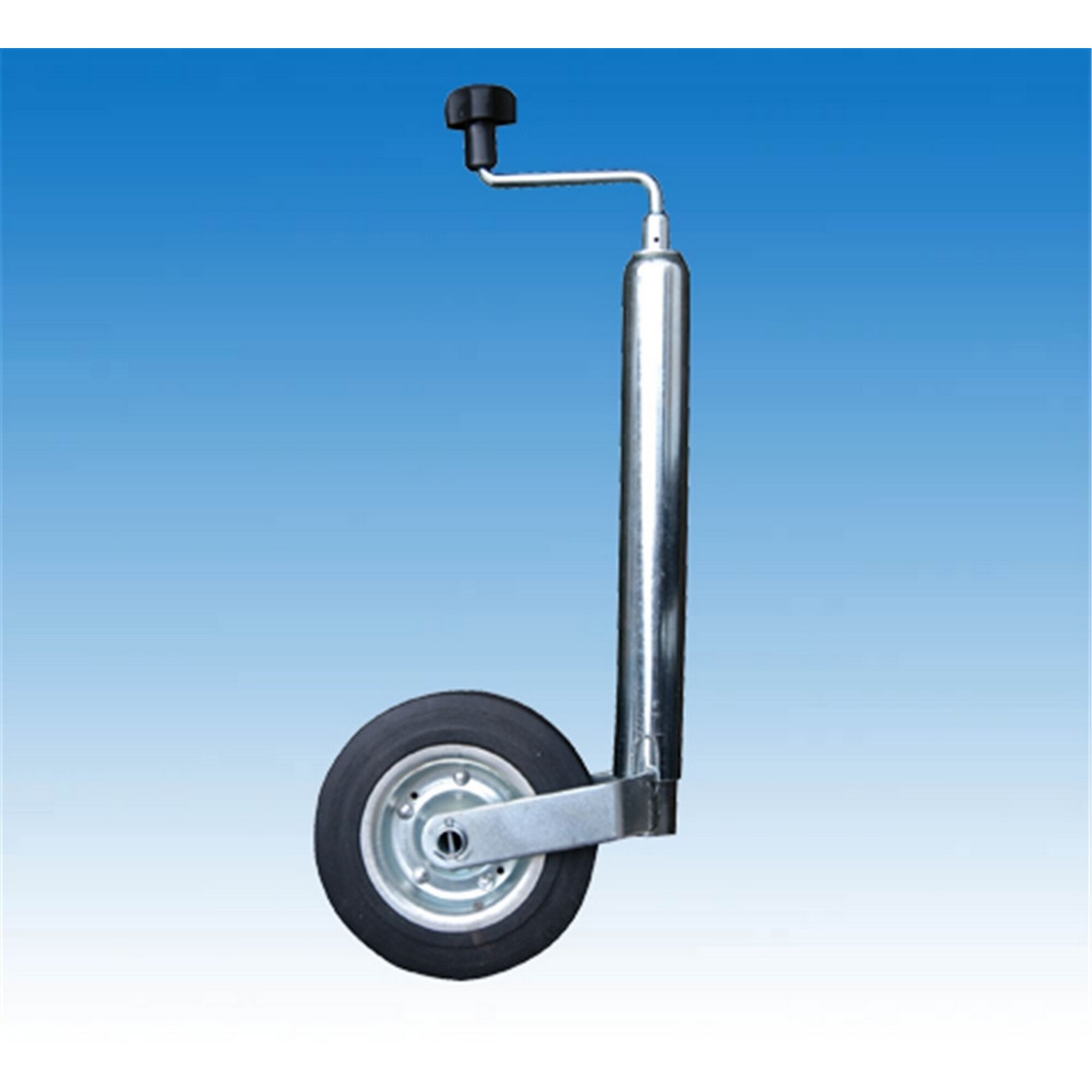 Stützrad mit Kurbel