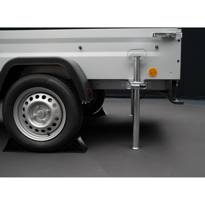 Abstellstütze für Anhänger und Wohnwagen Stahl Ø 48 mm