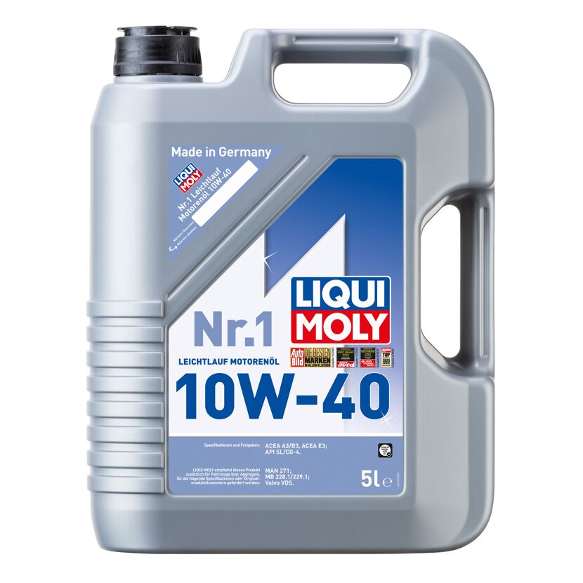 Leichtlauf-Motorenöl Nr. 1 '10W-40', 5 l