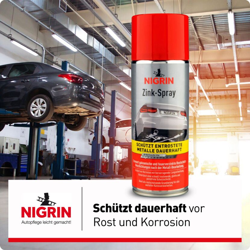 Zinkspray für Rostschutz und Grundierung 400ml