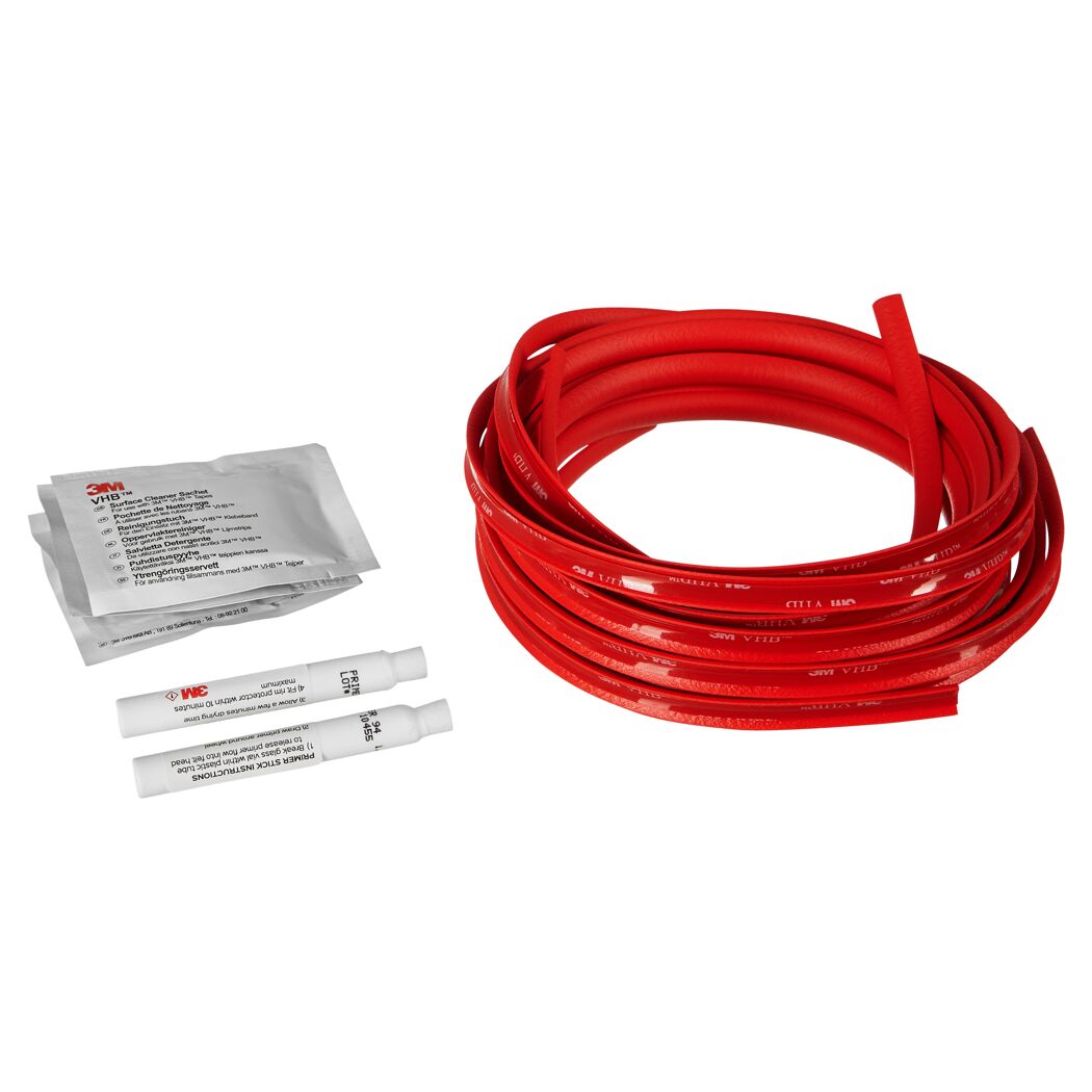Felgenschutz "Rimblades Flex" rot 10-tlg.