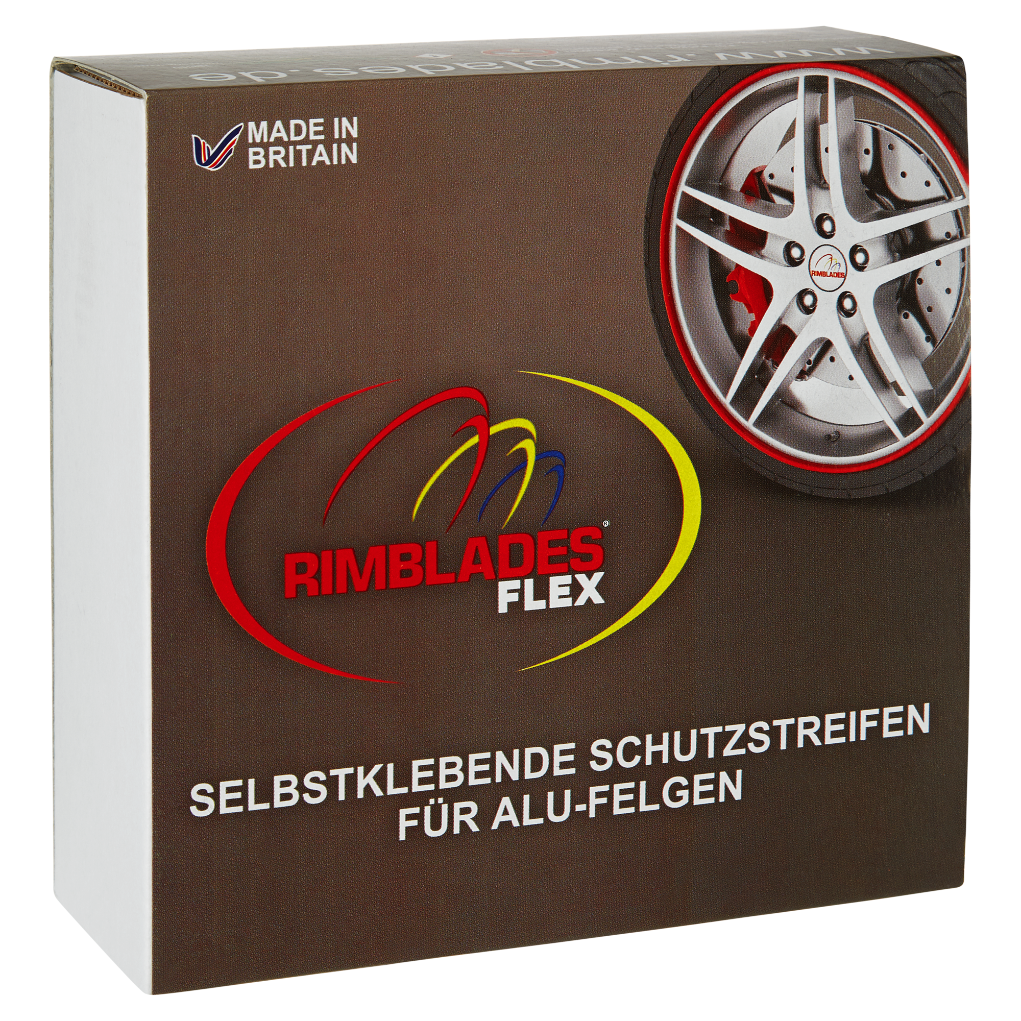 Felgenschutz "Rimblades Flex" rot 10-tlg. + product picture