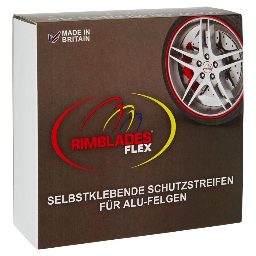 Felgenschutz "Rimblades Flex" rot 10-tlg.