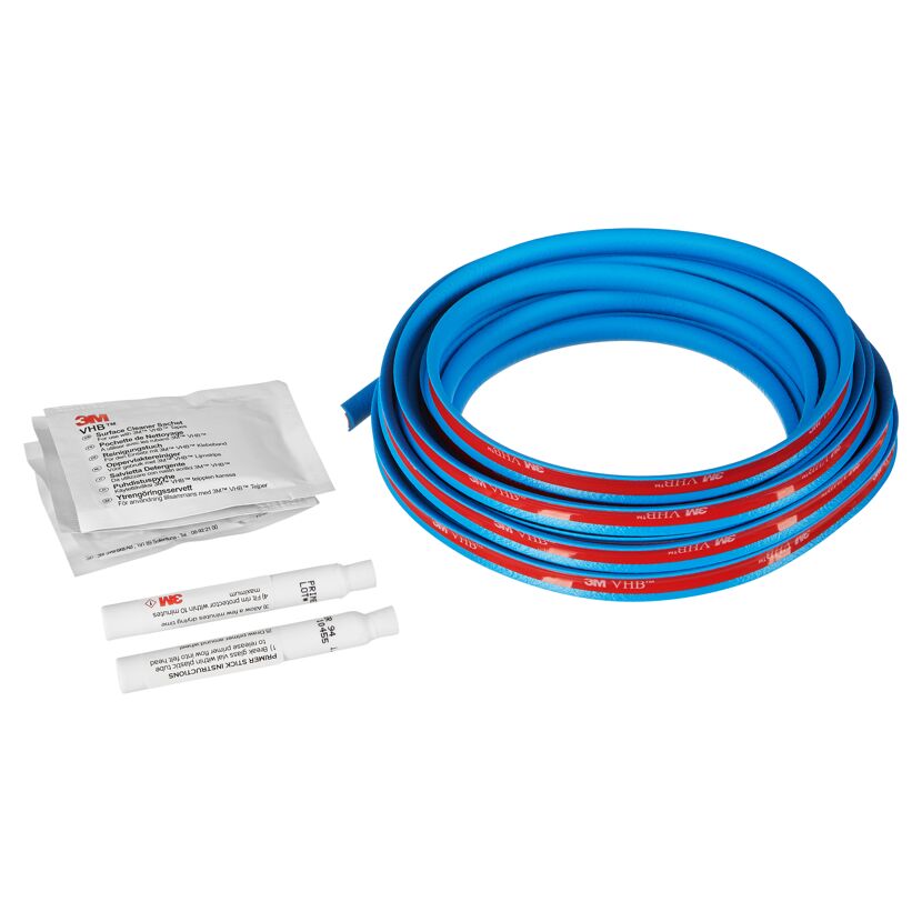 Felgenschutz "Rimblades Flex" blau 10-tlg.