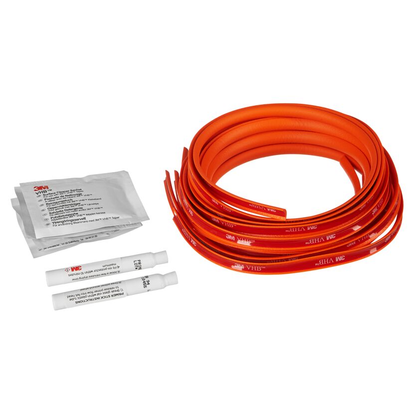 Felgenschutz "Rimblades Flex" orange 10-tlg.