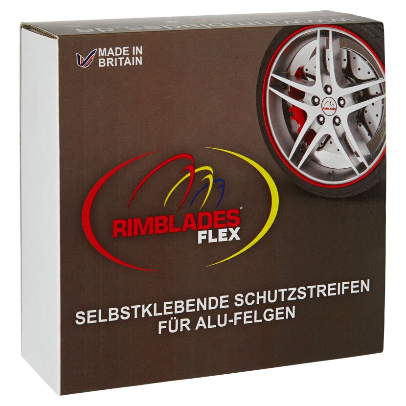 Felgenschutz "Rimblades Flex" orange 10-tlg.