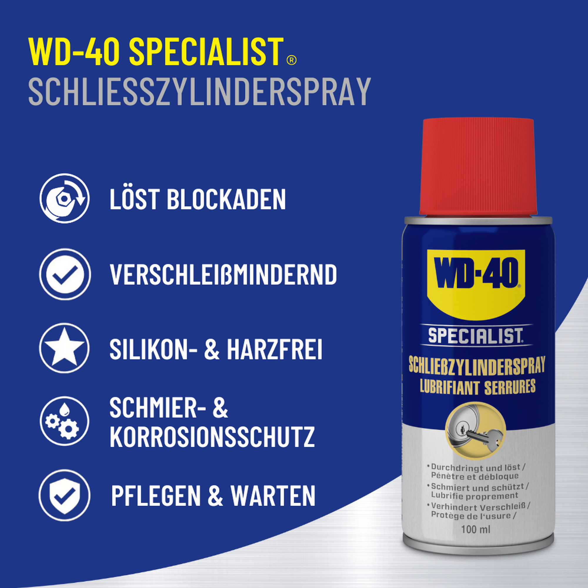 Schliesszylinderspray 'Specialist' 100 ml