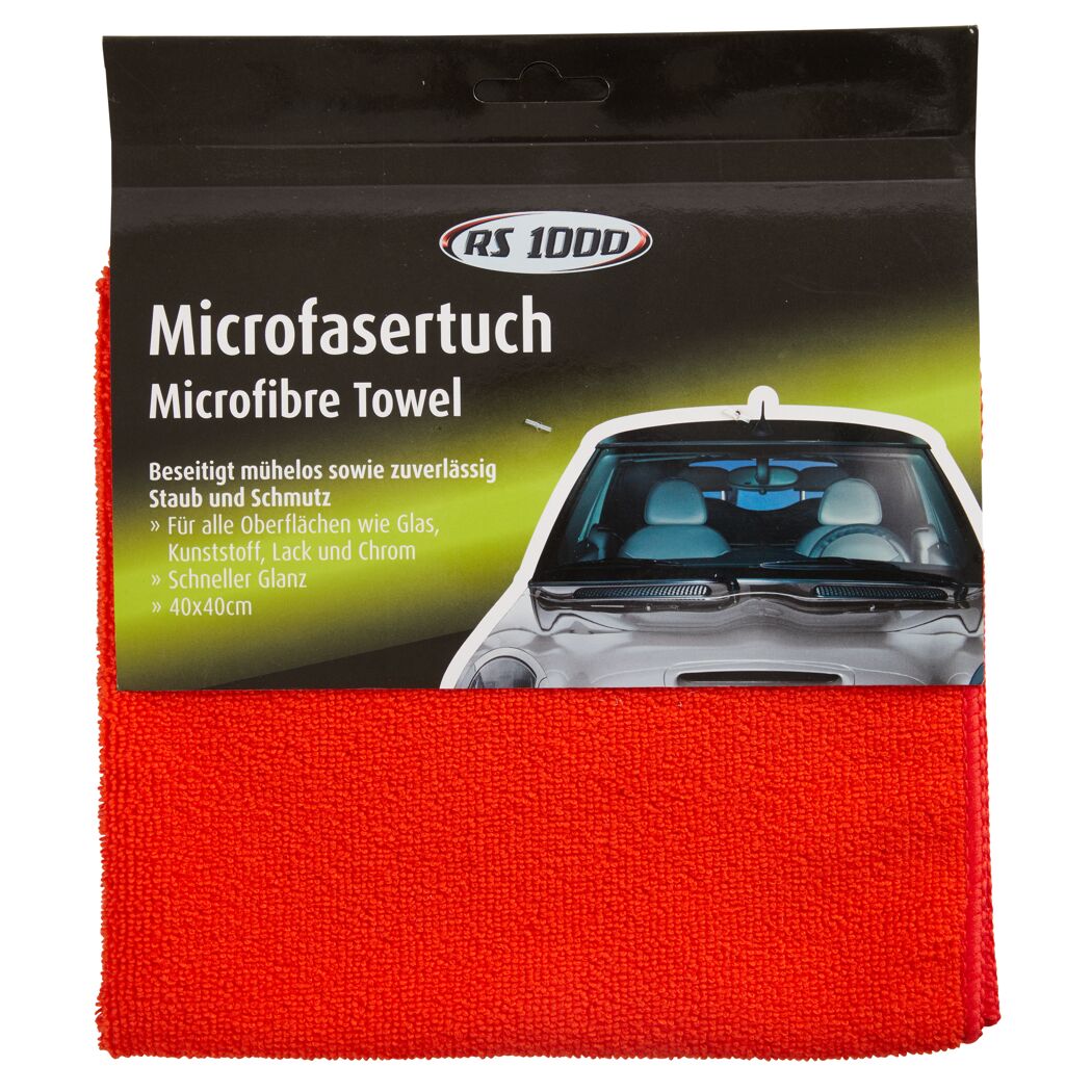 RS 1000 Microfasertuch rot