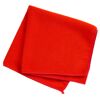 rotes Microfasertuch