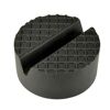 Runde schwarze Gummiauflage für Wagenheber