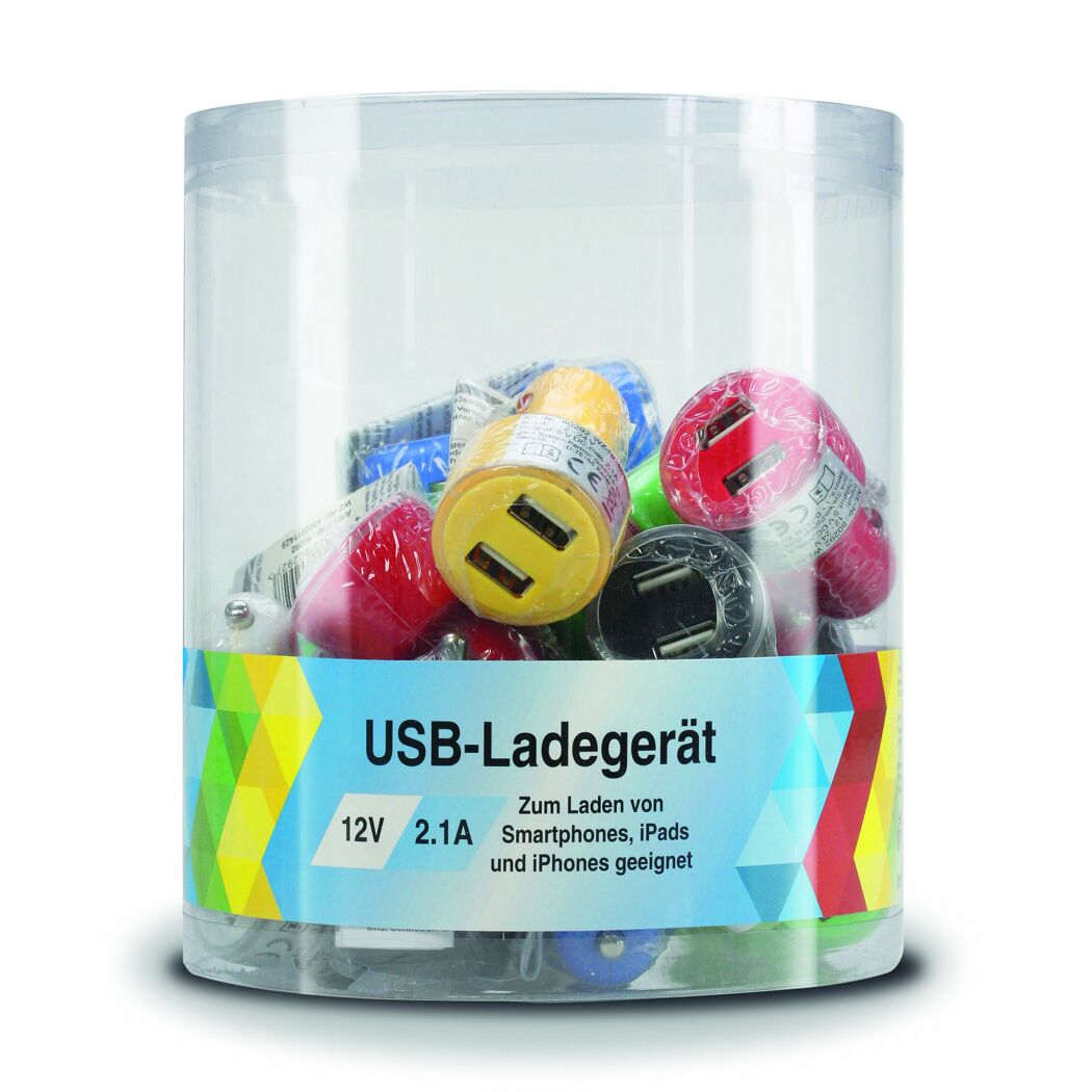 USB-Ladegerät für Smartphones, iPads und iPhones