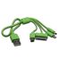 4in1-Ladekabel 5 Farben sortiert