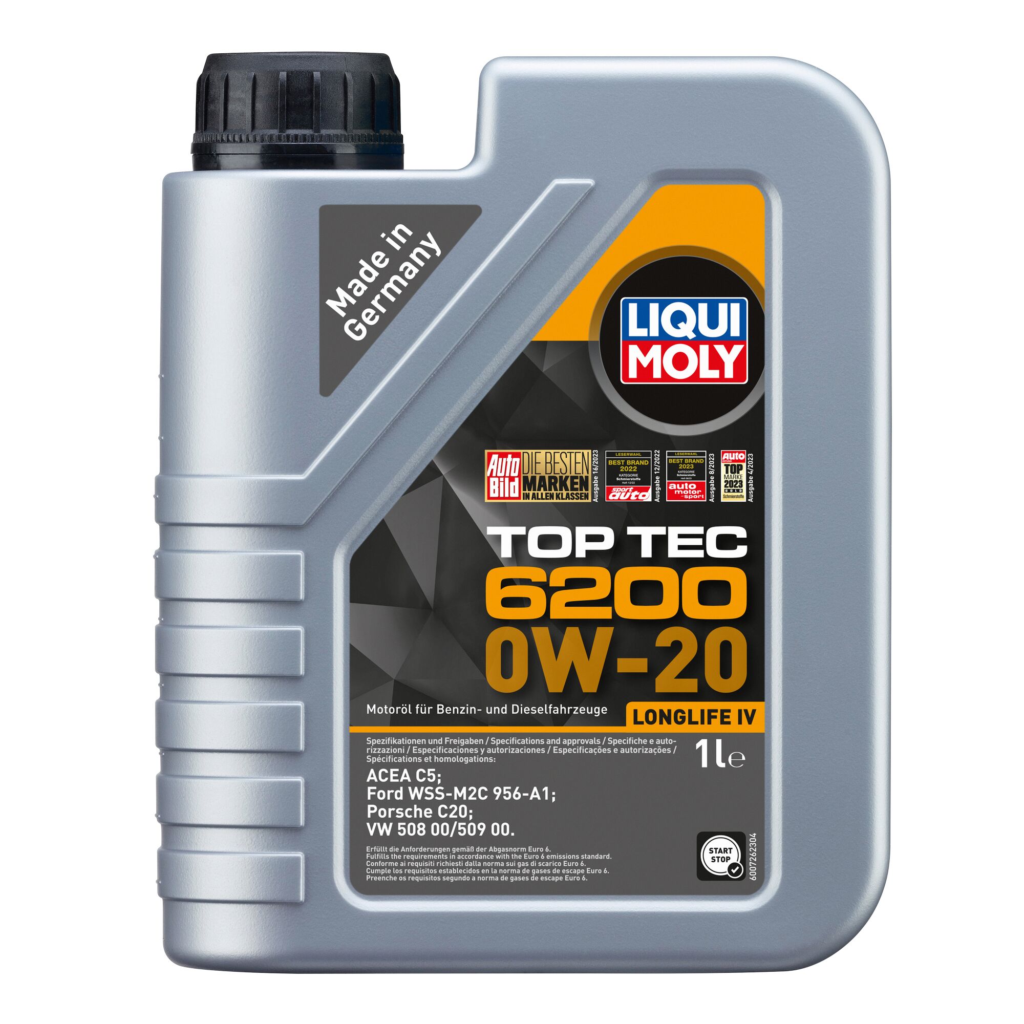 Liqui Moly Top Tec 6200 0W-20 Motoröl