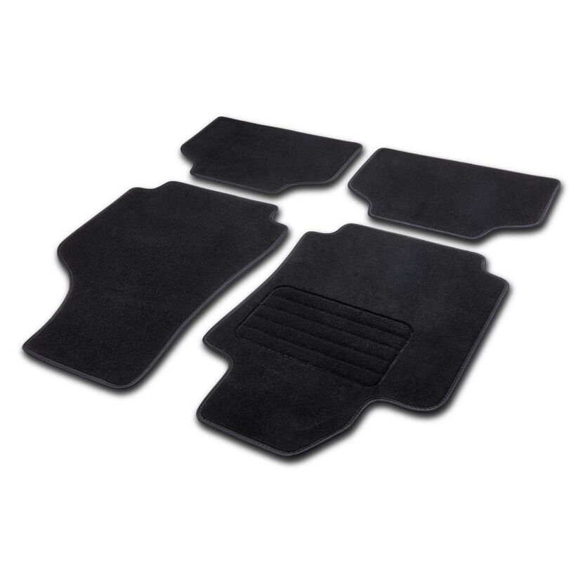 Automatten-Set 'Premium' schwarz 4-teilig