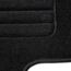 Automatten-Set 'Premium' schwarz/grau 4-teilig