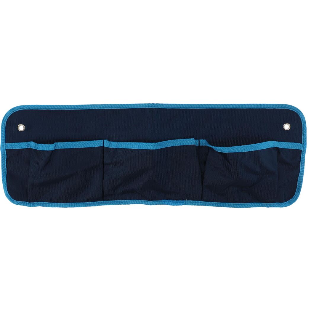Hängetasche blau 60 x 20 cm mit 3 Fächern