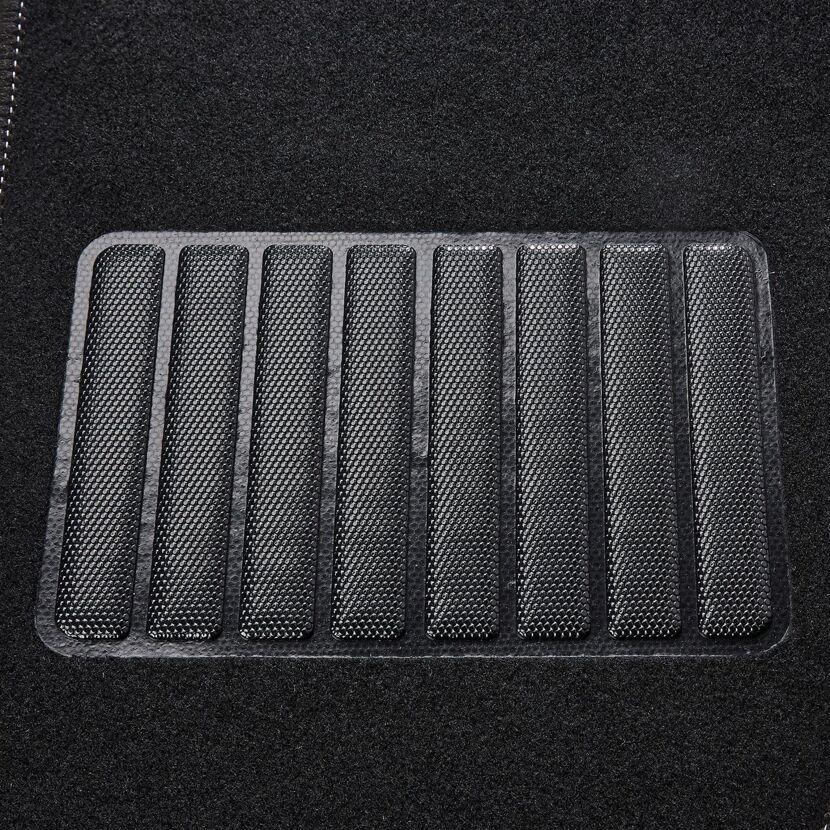 Automatten-Set 'Rallye' schwarz 4-teilig