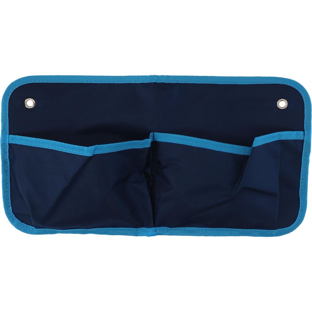 Hängetasche blau 40 x 20 cm mit 2 Fächern