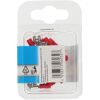 Flachsteckhülsen 6,3 mm, rot, 20 Stück
