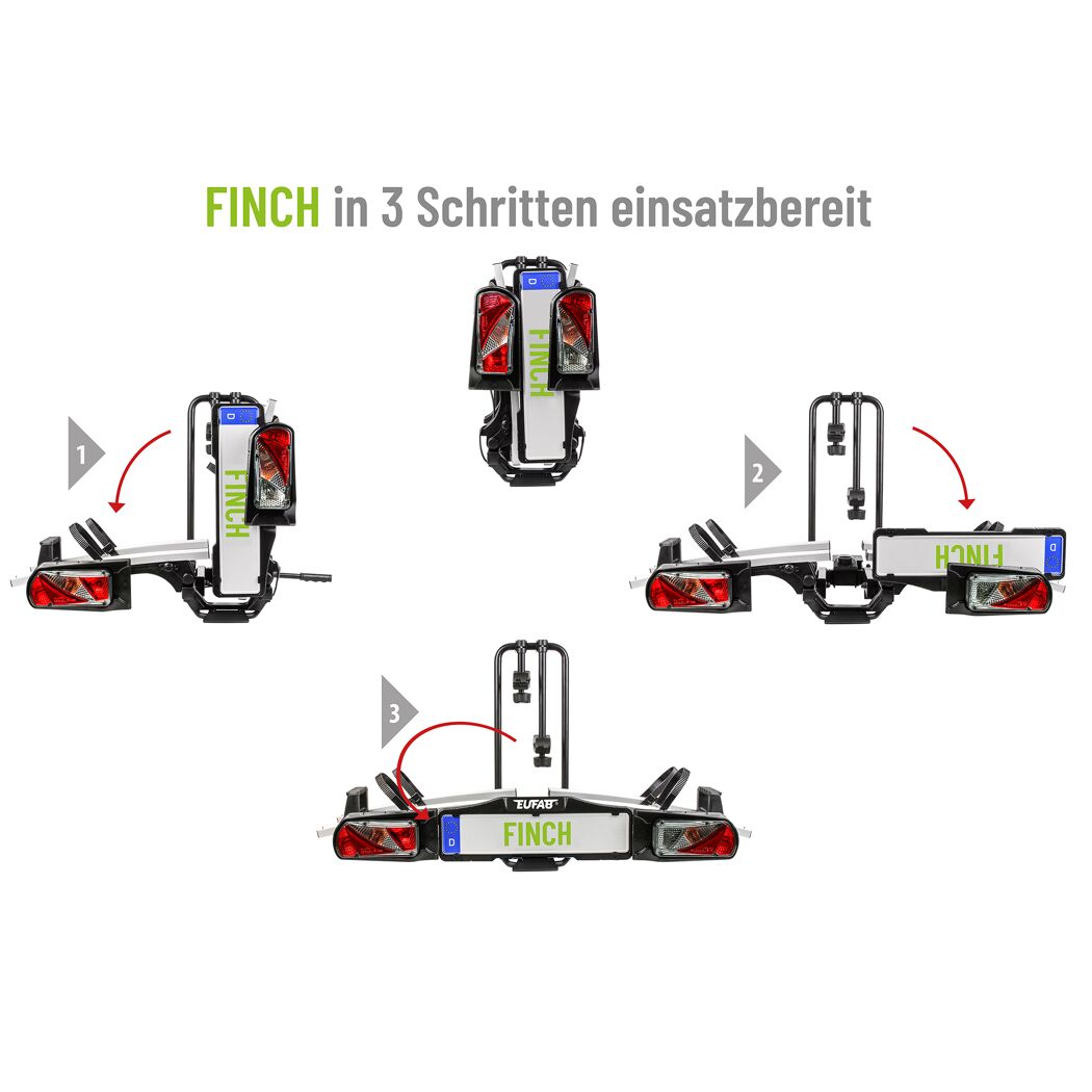 Fahrradträger 'Finch' für 2 Fahrräder