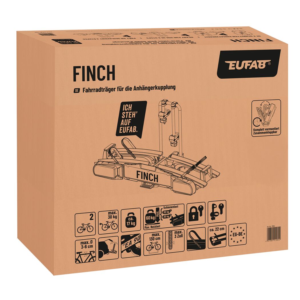 Fahrradträger 'Finch' für 2 Fahrräder