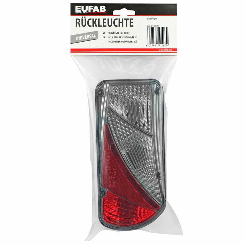 Universal Rückleuchte für Fahrradträger rechts