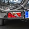 Universal Rückleuchte für Fahrradträger links