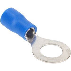 Ring-Kabelschuhe M6 blau 20 Stück