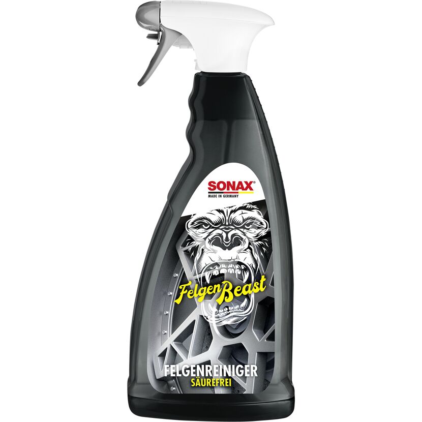 Sonax FelgenBeast Felgenreiniger, säurefrei, 1L Flasche mit Sprühkopf