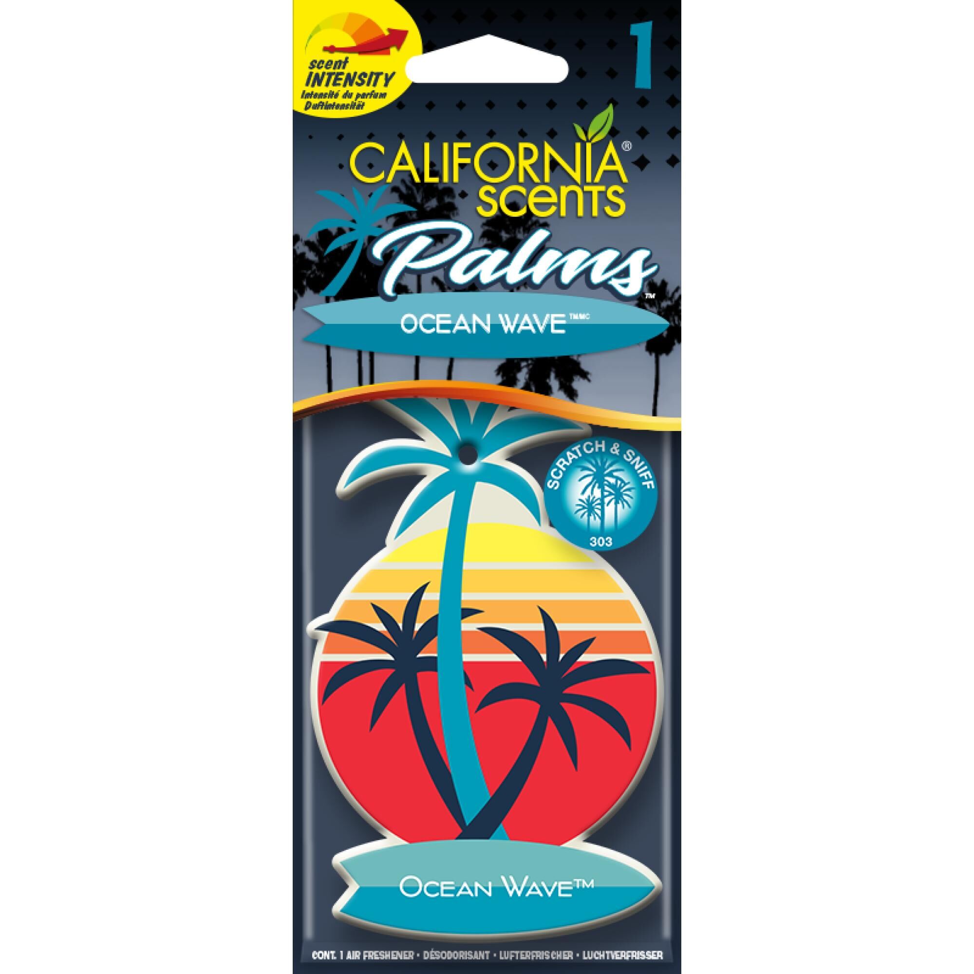 California Scents Palms Lufterfrischer Ocean Wave