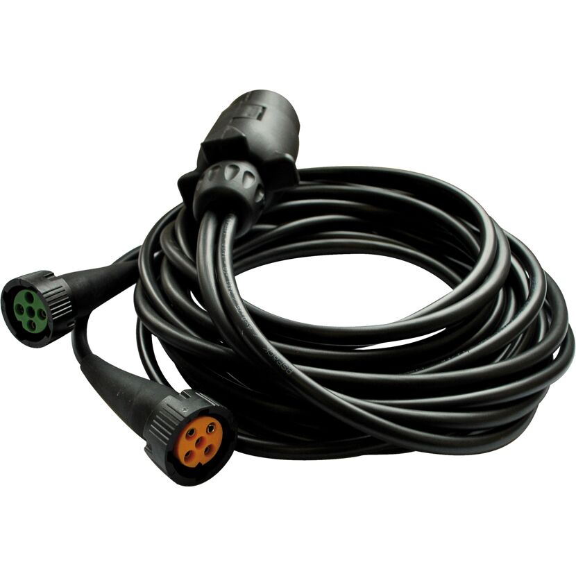 Schwarzes Hauptkabel, 13-polig, 3,5 m lang